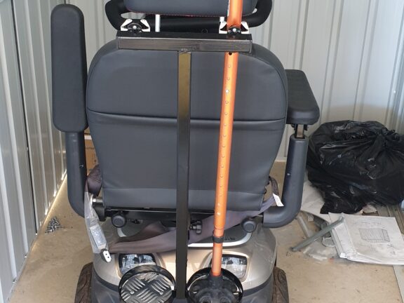 Crutch Holder Fitted Rear View 201223