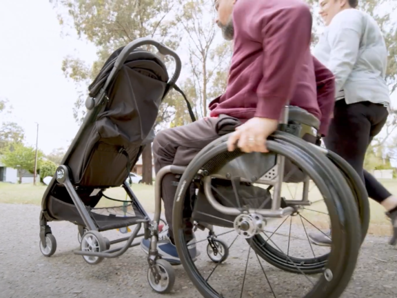 Wheelchair Stroller 4