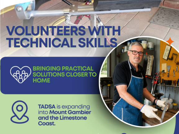 Promotional image to attract technical volunteers